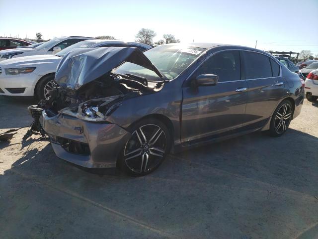 Изображение 1 2017 HONDA ACCORD SPORT 2017 с VIN 1HGCR2F55HA092490