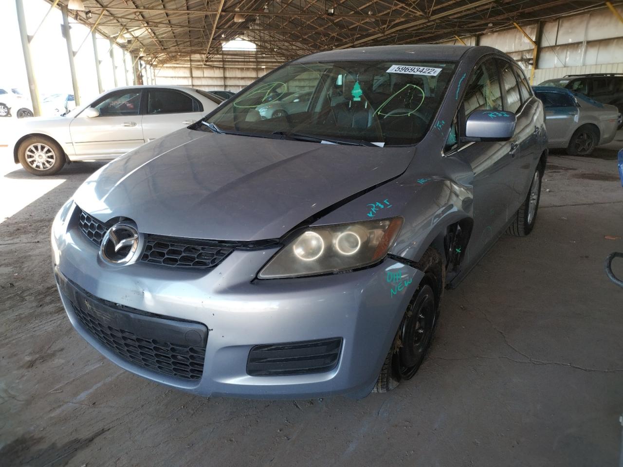Image 2 of 2009 MAZDA CX-7  2009 with VIN JM3ER293190225312