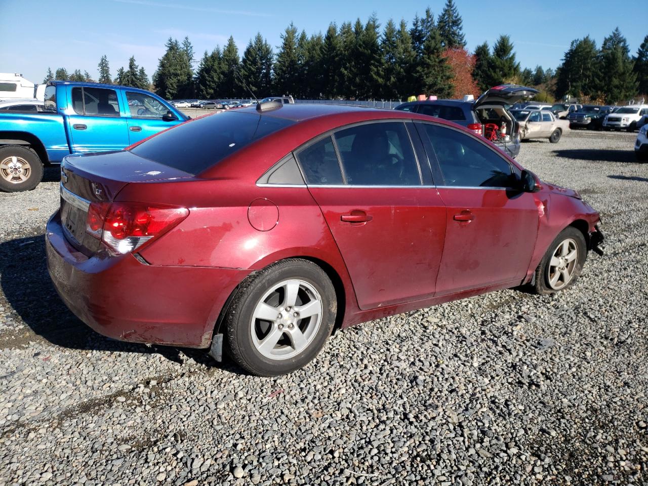 Image 3 of 2015 CHEVROLET CRUZE LT 2015 with VIN 1G1PC5SB2F7192483