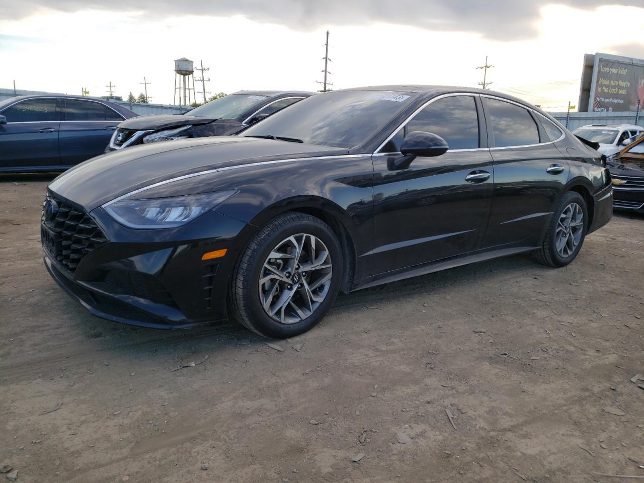 Image 1 of 2020 HYUNDAI SONATA SEL 2020 with VIN 5NPEF4JA7LH047360