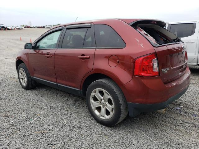 Image 2 of 2014 FORD EDGE SEL 2014 with VIN 2FMDK3JC2EBA77976