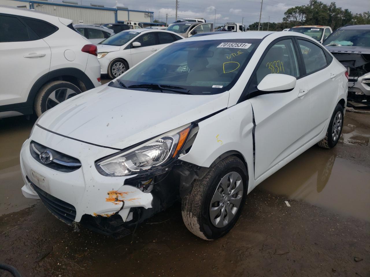 Изображение 2 2017 HYUNDAI ACCENT SE 2017 с VIN KMHCT4AE7HU339652