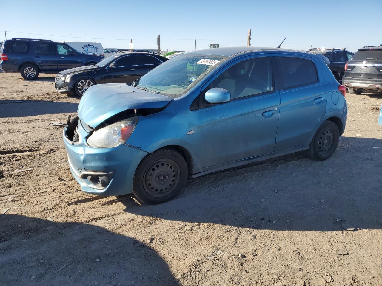 Image 1 of 2017 MITSUBISHI MIRAGE ES 2017 with VIN ML32A3HJ0HH004411