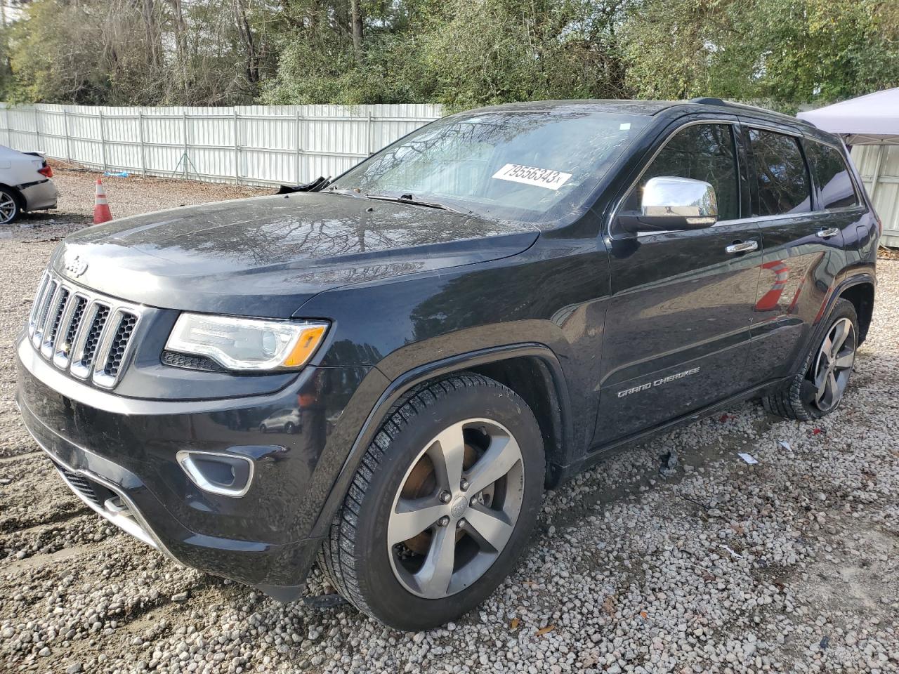 Image 1 of 2016 JEEP GRAND CHEROKEE OVERLAND 2016 with VIN 1C4RJFCT8GC423253