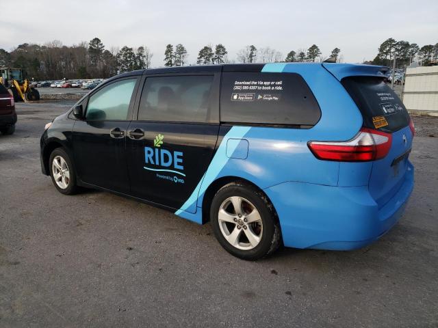 Image 2 of 2020 TOYOTA SIENNA L 2020 with VIN 5TDZZ3DC0LS086849