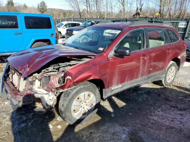 Obraz 1 z 2011 SUBARU OUTBACK 2.5I 2011 z VIN 4S4BRBAC7B3432343