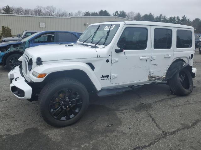 Image 1 of 2021 JEEP WRANGLER UNLIMITED SAHARA 2021 with VIN 1C4HJXEN0MW528749