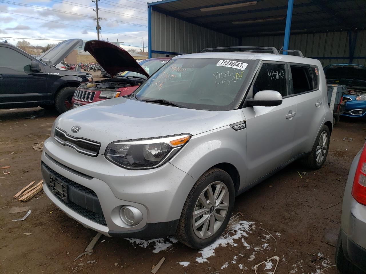 Image 1 of 2018 KIA SOUL + 2018 with VIN KNDJP3A53J7565248