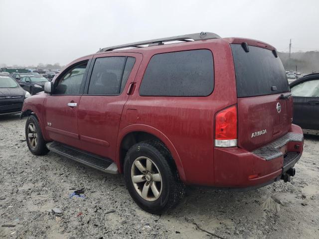 Изображение 2 2008 NISSAN ARMADA SE 2008 с VIN 5N1BA08D58N601007