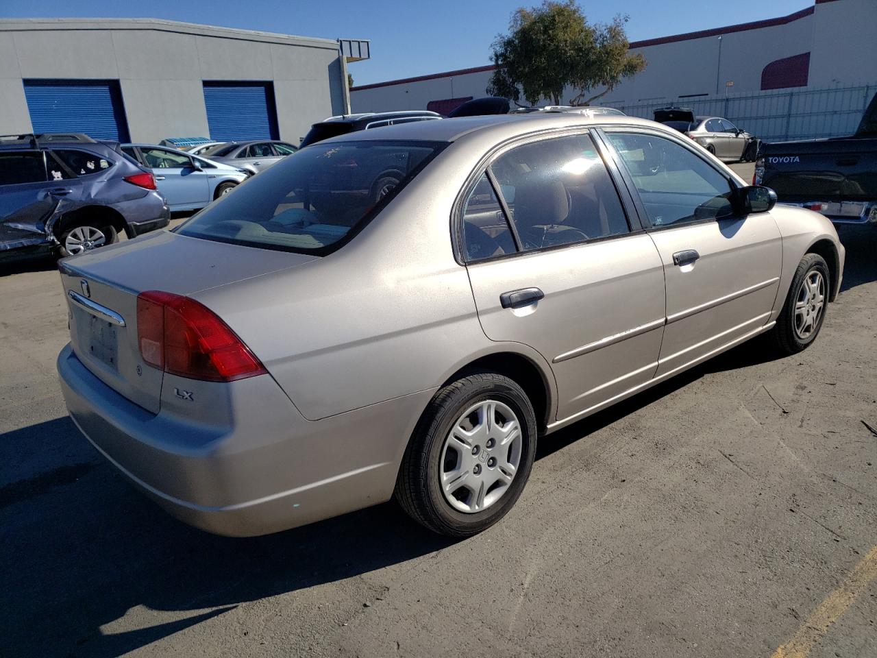 Изображение 3 2001 HONDA CIVIC LX 2001 с VIN 2HGES16591H610535