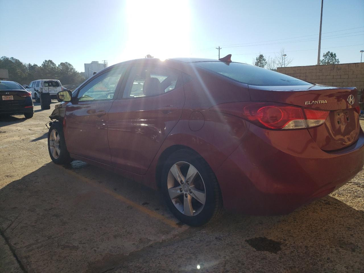Obraz 2 z 2012 HYUNDAI ELANTRA GLS 2012 z VIN KMHDH4AE3CU186833