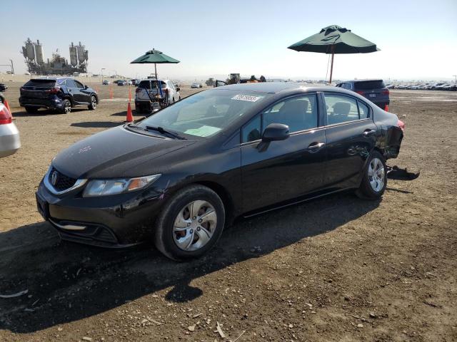 Image 1 of 2013 HONDA CIVIC LX 2013 with VIN 19XFB2F53DE206395