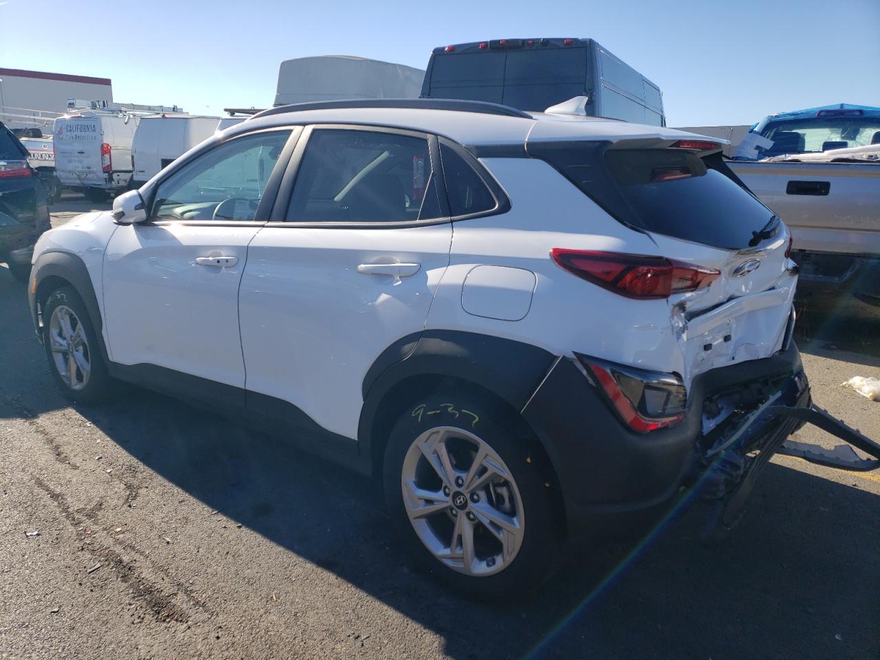 Image 2 of 2023 HYUNDAI KONA SEL 2023 with VIN KM8K6CAB7PU025856