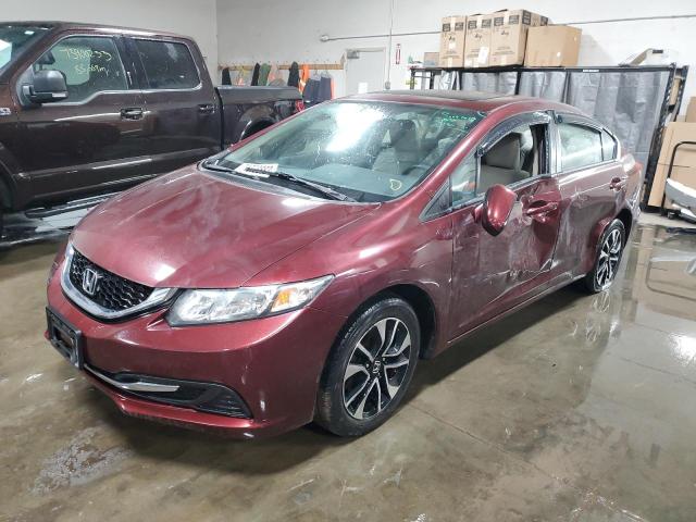 Image 1 of 2015 HONDA CIVIC EX 2015 with VIN 19XFB2F86FE069594