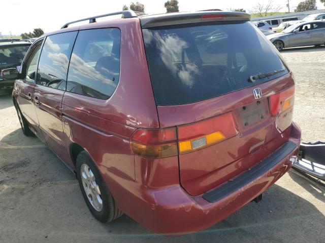 Obraz 2 z 2002 HONDA ODYSSEY EXL 2002 z VIN 2HKRL189X2H577714
