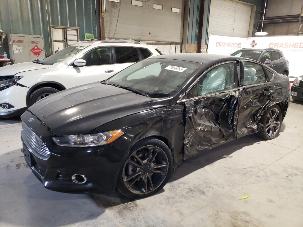 Image 1 of 2016 FORD FUSION TITANIUM 2016 with VIN 3FA6P0K9XGR366436