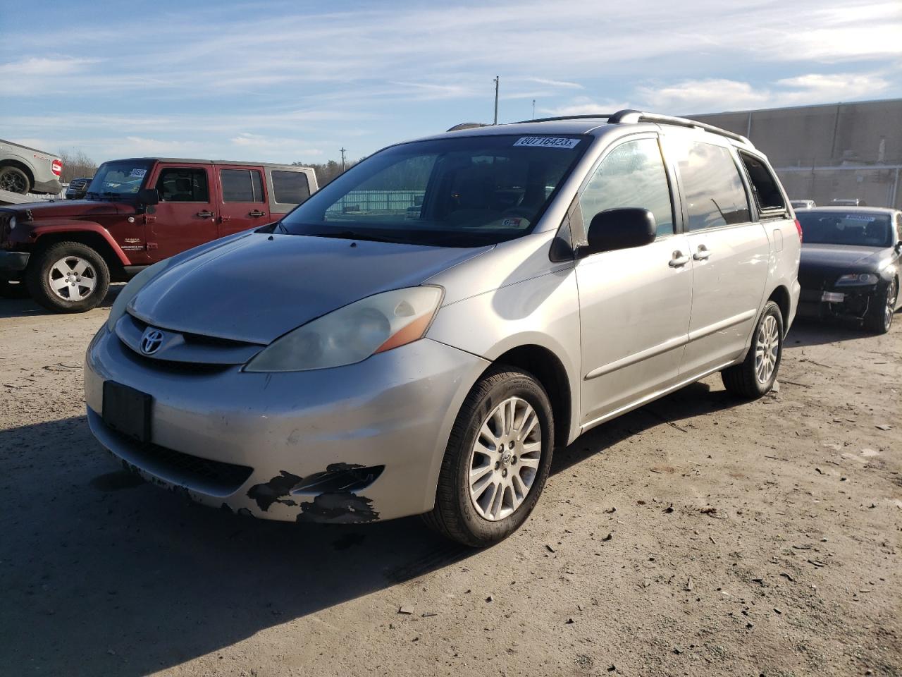 Изображение 1 2008 TOYOTA SIENNA LE 2008 с VIN 5TDBK23C08S012923