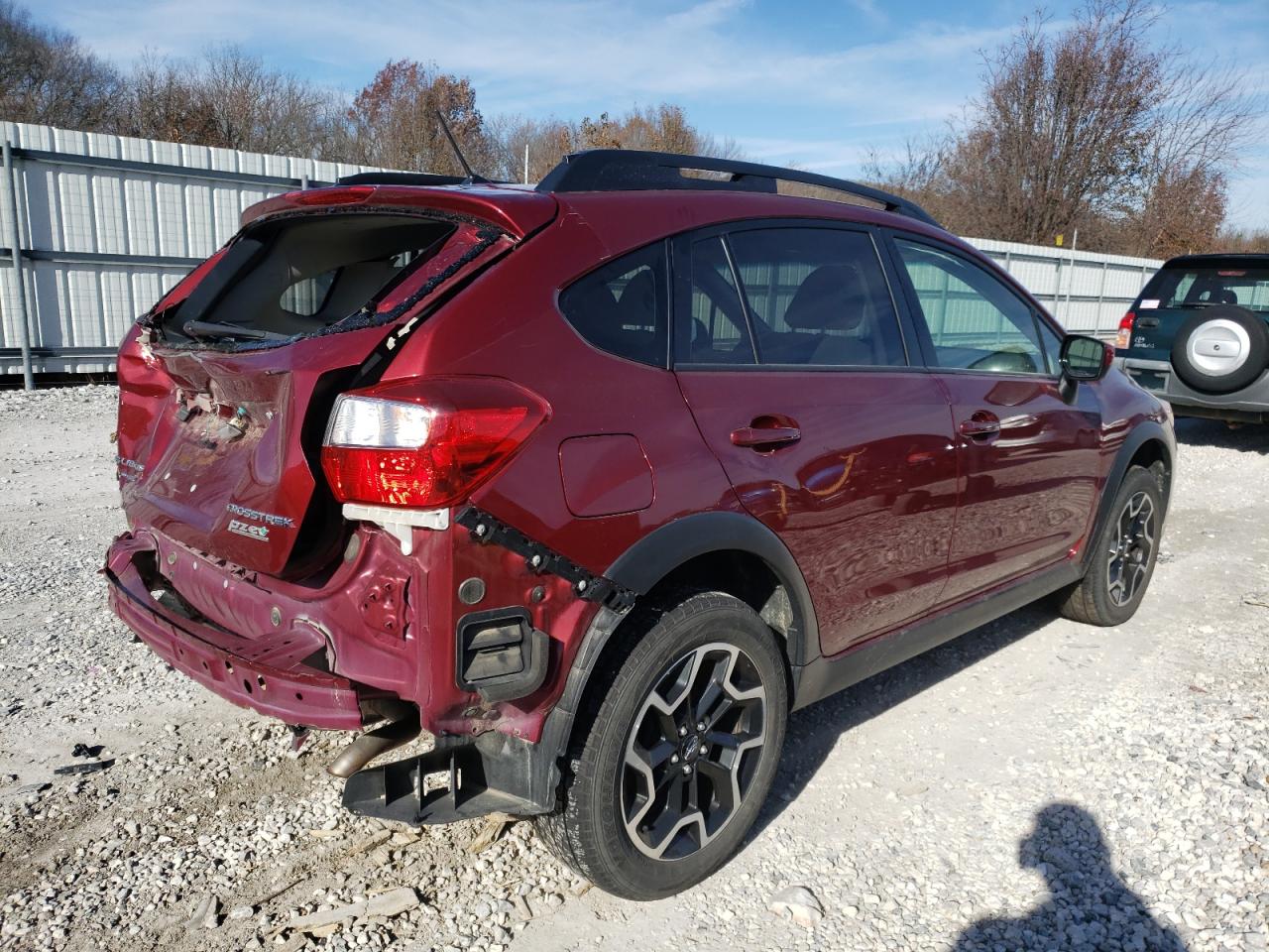 Image 3 of 2017 SUBARU CROSSTREK PREMIUM 2017 with VIN JF2GPABC9H8269698