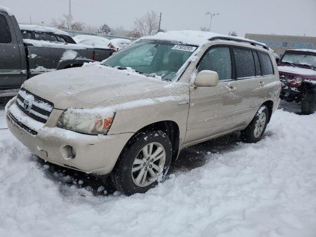 Изображение 1 2006 TOYOTA HIGHLANDER HYBRID 2006 с VIN JTEEW21A560030669