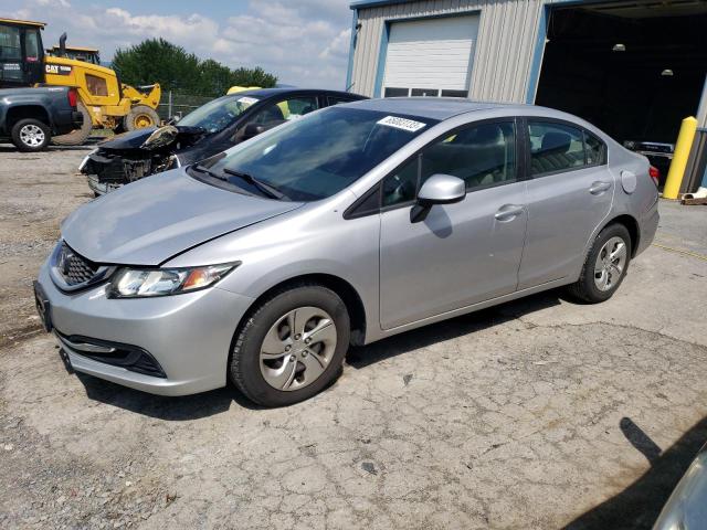 Image 1 of 2013 HONDA CIVIC LX 2013 with VIN 19XFB2F56DE280698