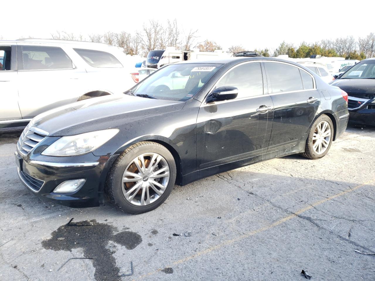 Image 1 of 2013 HYUNDAI GENESIS 3.8L 2013 with VIN KMHGC4DD6DU209862