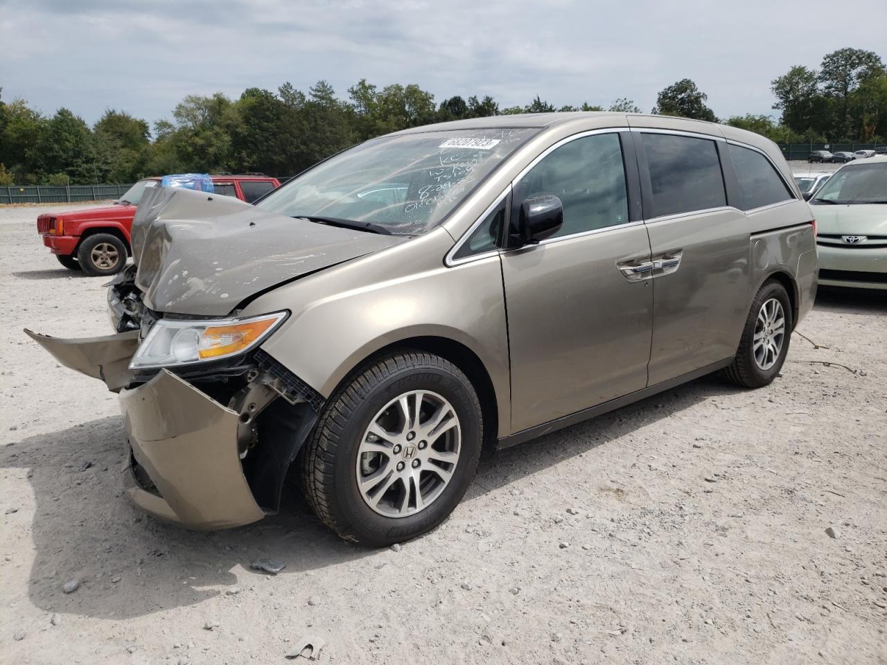 Изображение 1 2011 HONDA ODYSSEY EXL 2011 с VIN 5FNRL5H67BB059670