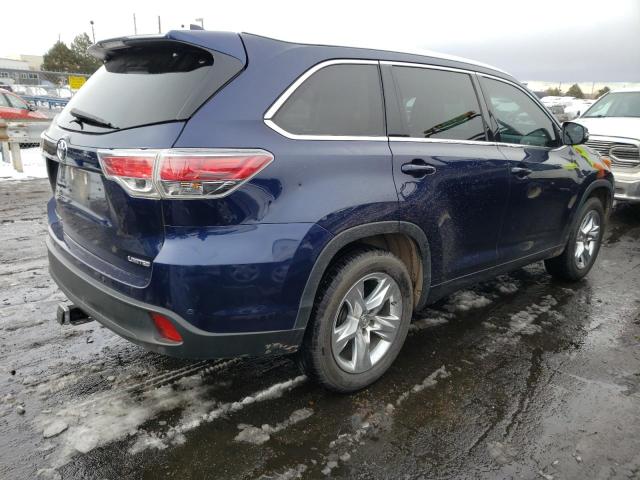 Изображение 3 2015 TOYOTA HIGHLANDER LIMITED 2015 с VIN 5TDYKRFH4FS119688