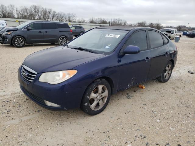 Image 1 of 2010 HYUNDAI ELANTRA BLUE 2010 with VIN KMHDU4AD7AU994635