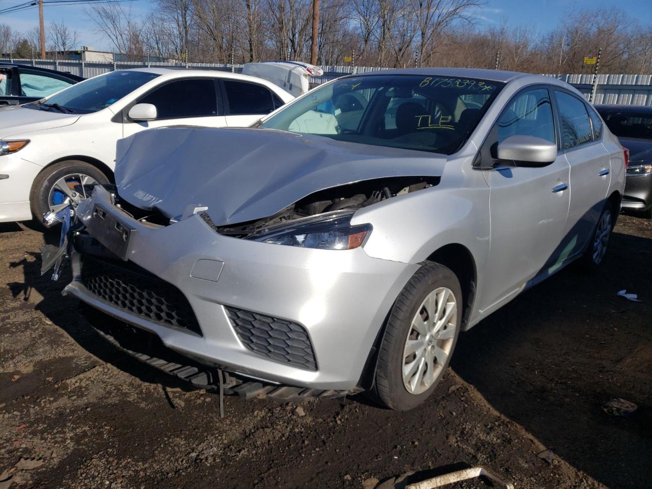Image 1 of 2016 NISSAN SENTRA S 2016 with VIN 3N1AB7AP7GY219964