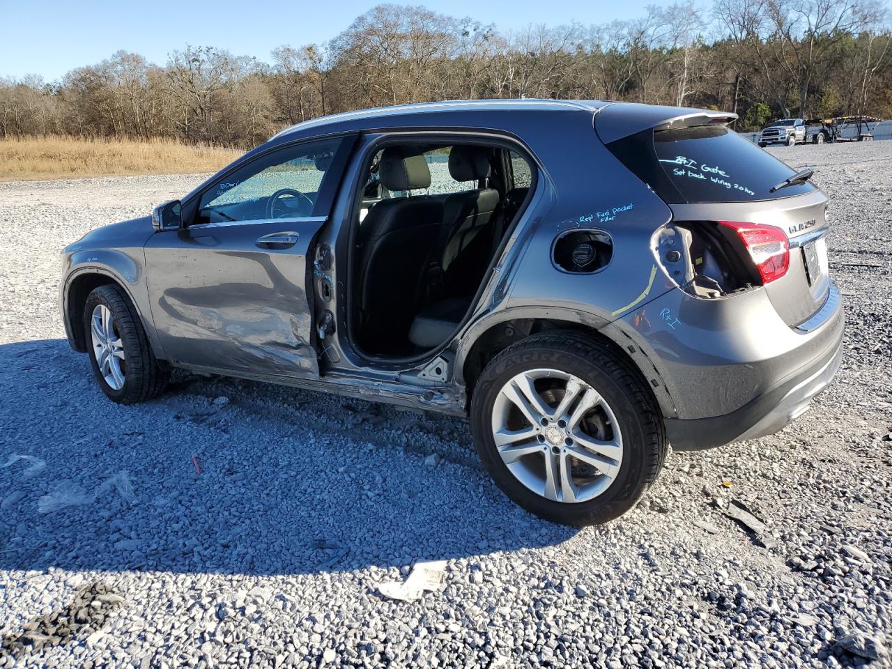 Image 2 of 2017 MERCEDES-BENZ GLA 250 4MATIC 2017 with VIN WDCTG4GB6HJ322651