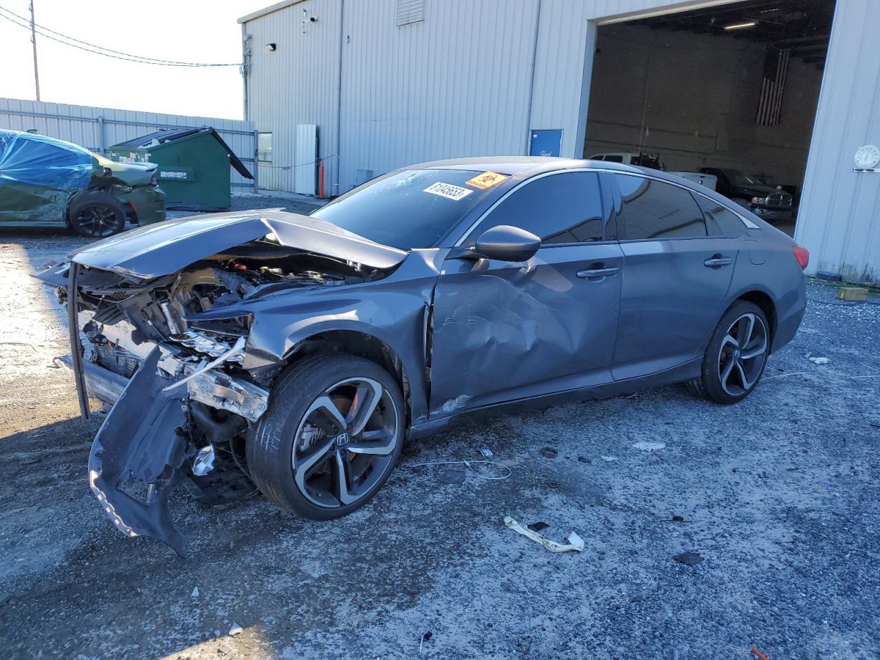 Image 1 of 2018 HONDA ACCORD SPORT 2018 with VIN 1HGCV1F30JA093072