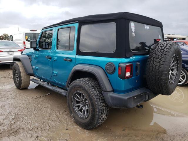 Image 2 of 2020 JEEP WRANGLER UNLIMITED SPORT 2020 with VIN 1C4HJXDG5LW143978