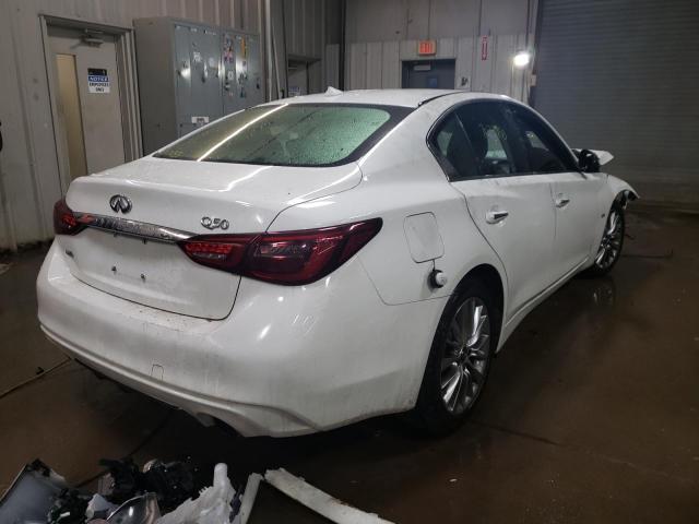 Image 3 of 2020 INFINITI Q50 PURE 2020 with VIN JN1EV7AR6LM255698