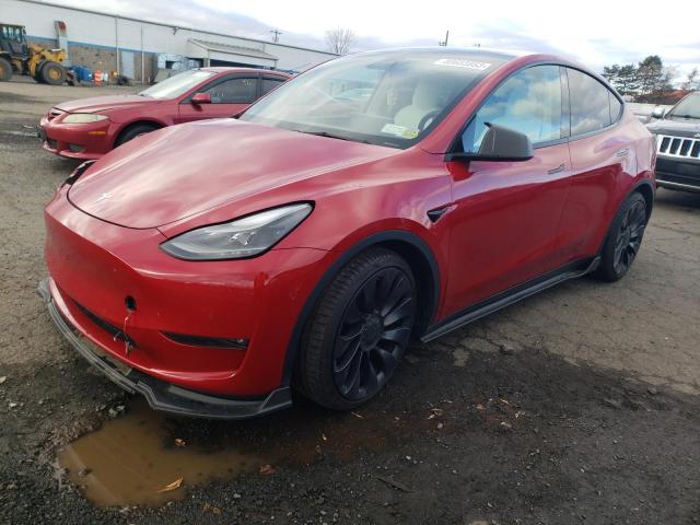 Obraz 1 z 2021 TESLA MODEL Y  2021 z VIN 5YJYGDEF3MF303395