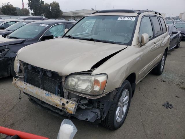 Image 1 of 2006 TOYOTA HIGHLANDER HYBRID 2006 with VIN JTEDW21A460005600