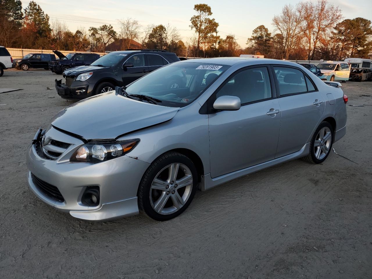 Image 1 of 2013 TOYOTA COROLLA BASE 2013 with VIN 2T1BU4EE1DC937072