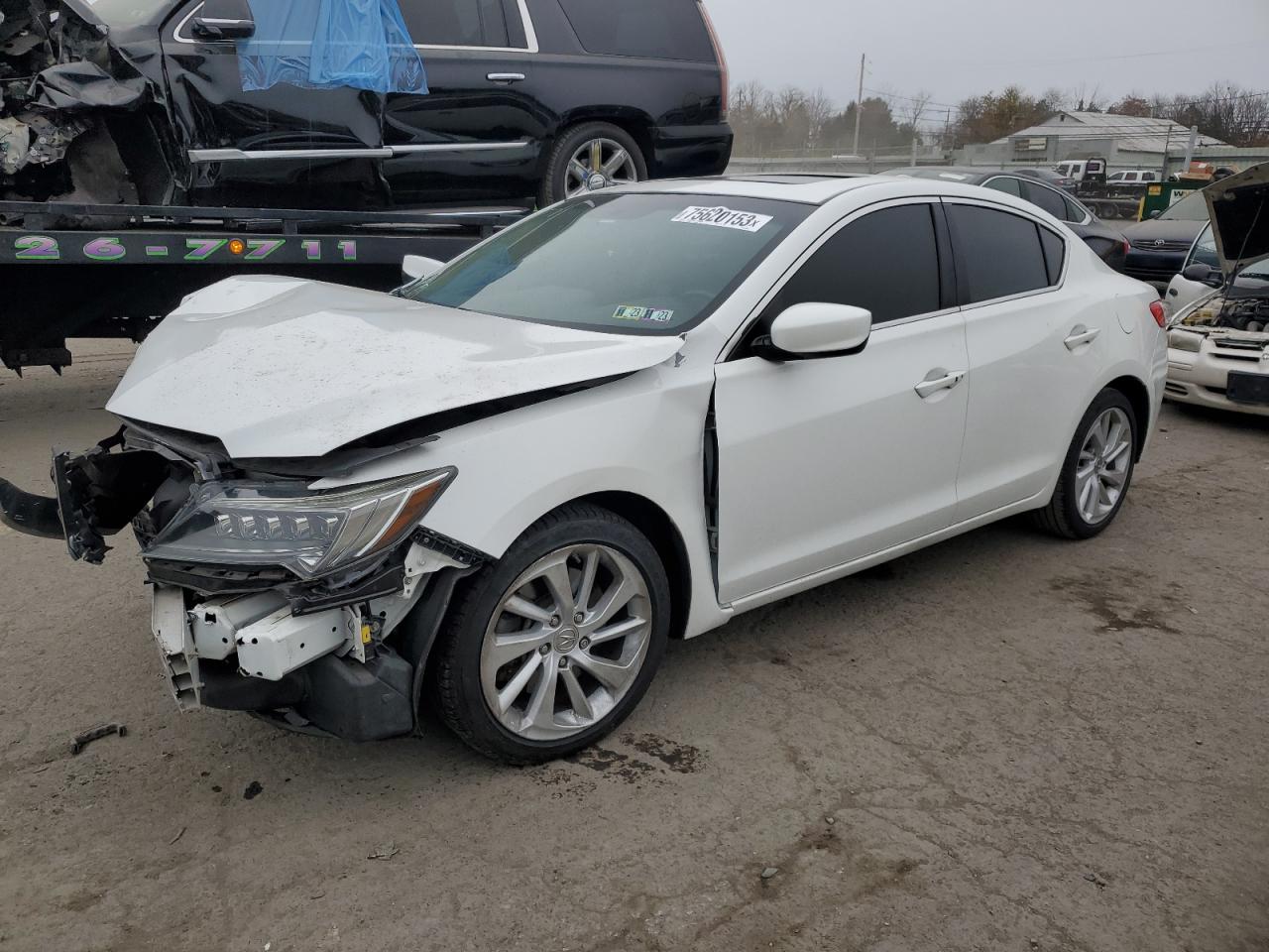 Image 1 of 2017 ACURA ILX PREMIUM 2017 with VIN 19UDE2F72HA005887