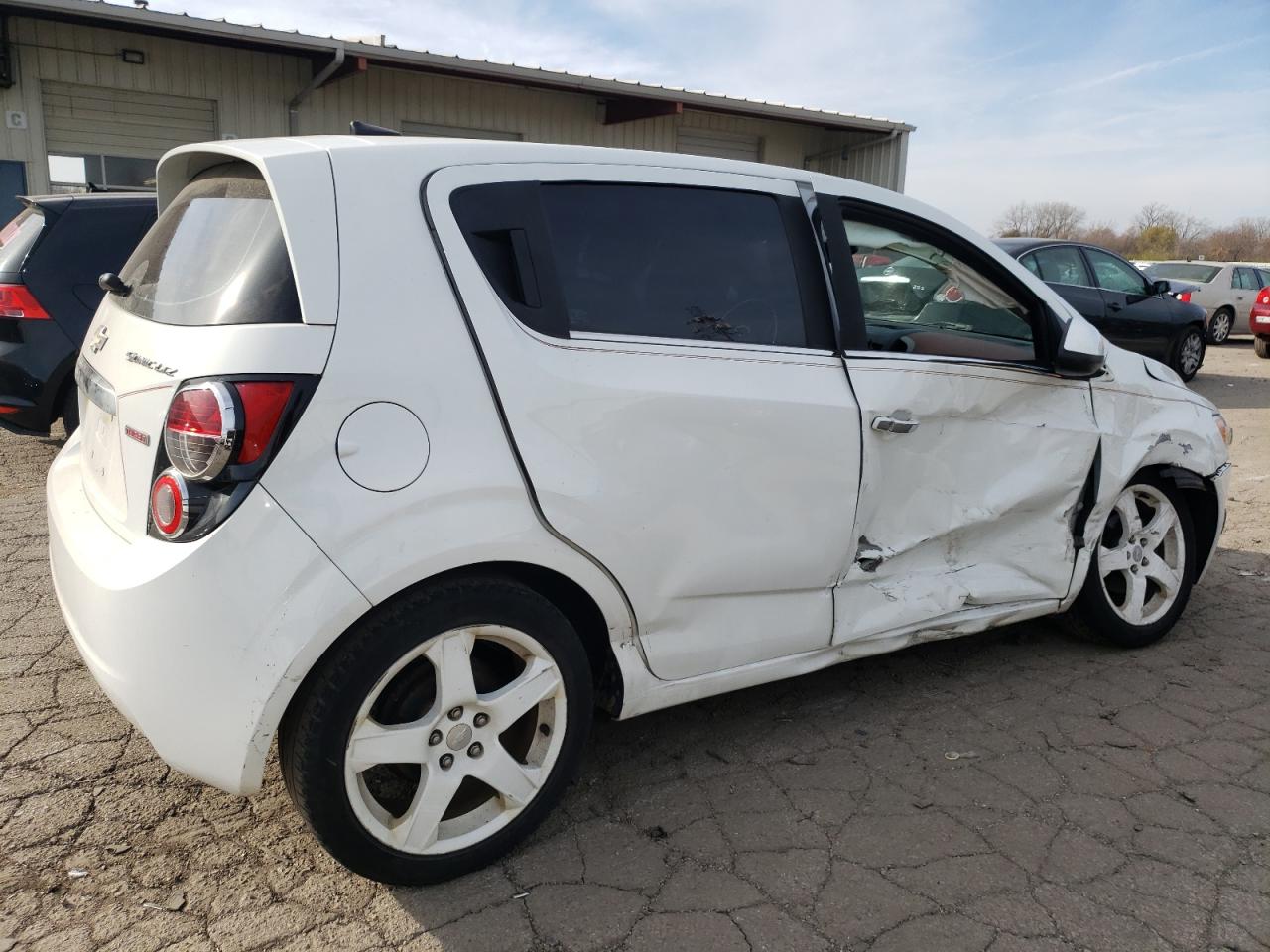 Image 3 of 2013 CHEVROLET SONIC LTZ 2013 with VIN 1G1JE6SB6D4129049