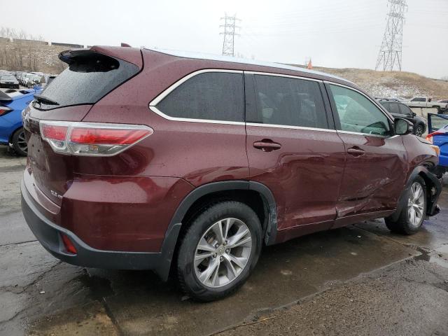 Image 3 of 2015 TOYOTA HIGHLANDER XLE 2015 with VIN 5TDJKRFH4FS124407