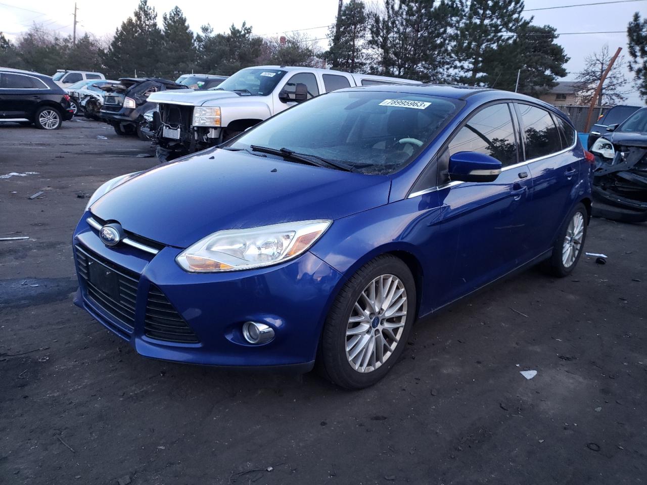 Obraz 1 z 2012 FORD FOCUS SEL 2012 z VIN 1FAHP3M25CL205091