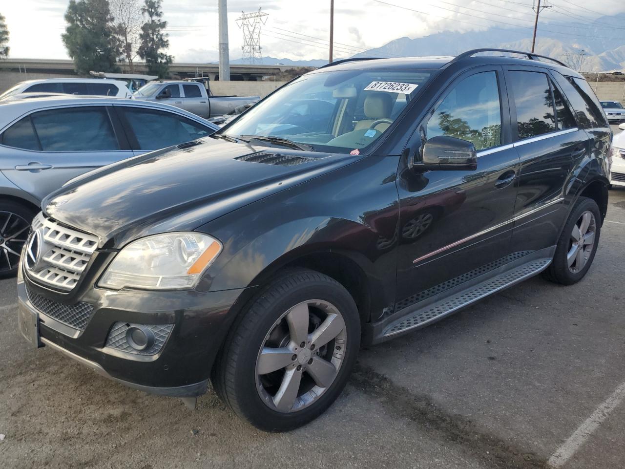 Image 1 of 2011 MERCEDES-BENZ ML 350 2011 with VIN 4JGBB5GB5BA742104