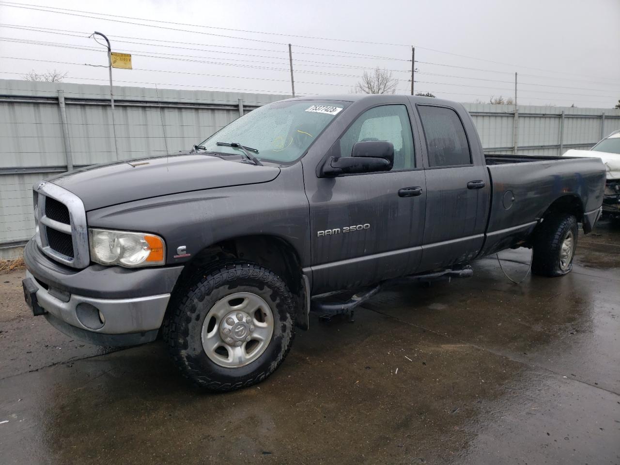 Изображение 1 2004 DODGE RAM 2500 ST 2004 с VIN 3D7KU28C74G226597