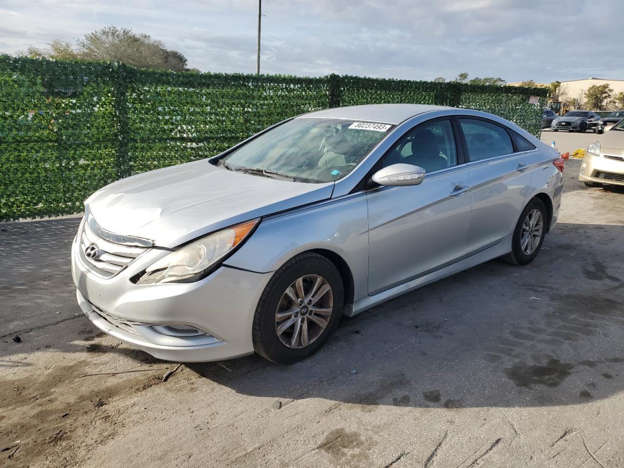 Image 1 of 2014 HYUNDAI SONATA GLS 2014 with VIN 5NPEB4ACXEH845741