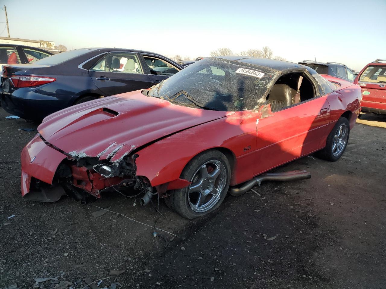 Image 1 of 2001 CHEVROLET CAMARO Z28 2001 with VIN 2G1FP22G512112717