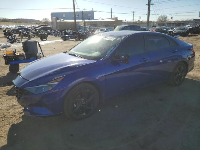 Image 1 of 2022 HYUNDAI ELANTRA SEL 2022 with VIN KMHLS4AG1NU266665
