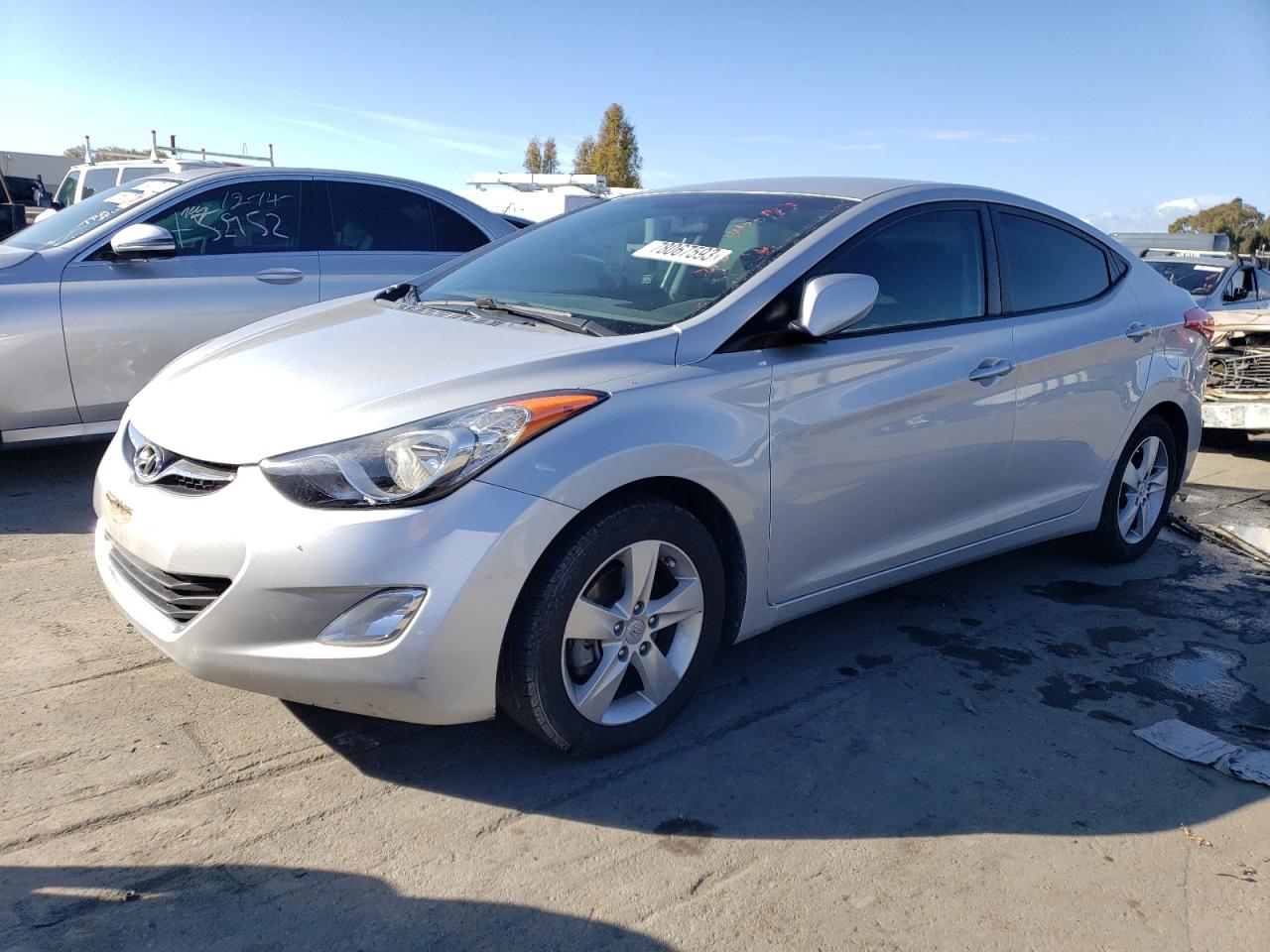 Image 1 of 2013 HYUNDAI ELANTRA GLS 2013 with VIN KMHDH4AE8DU992619