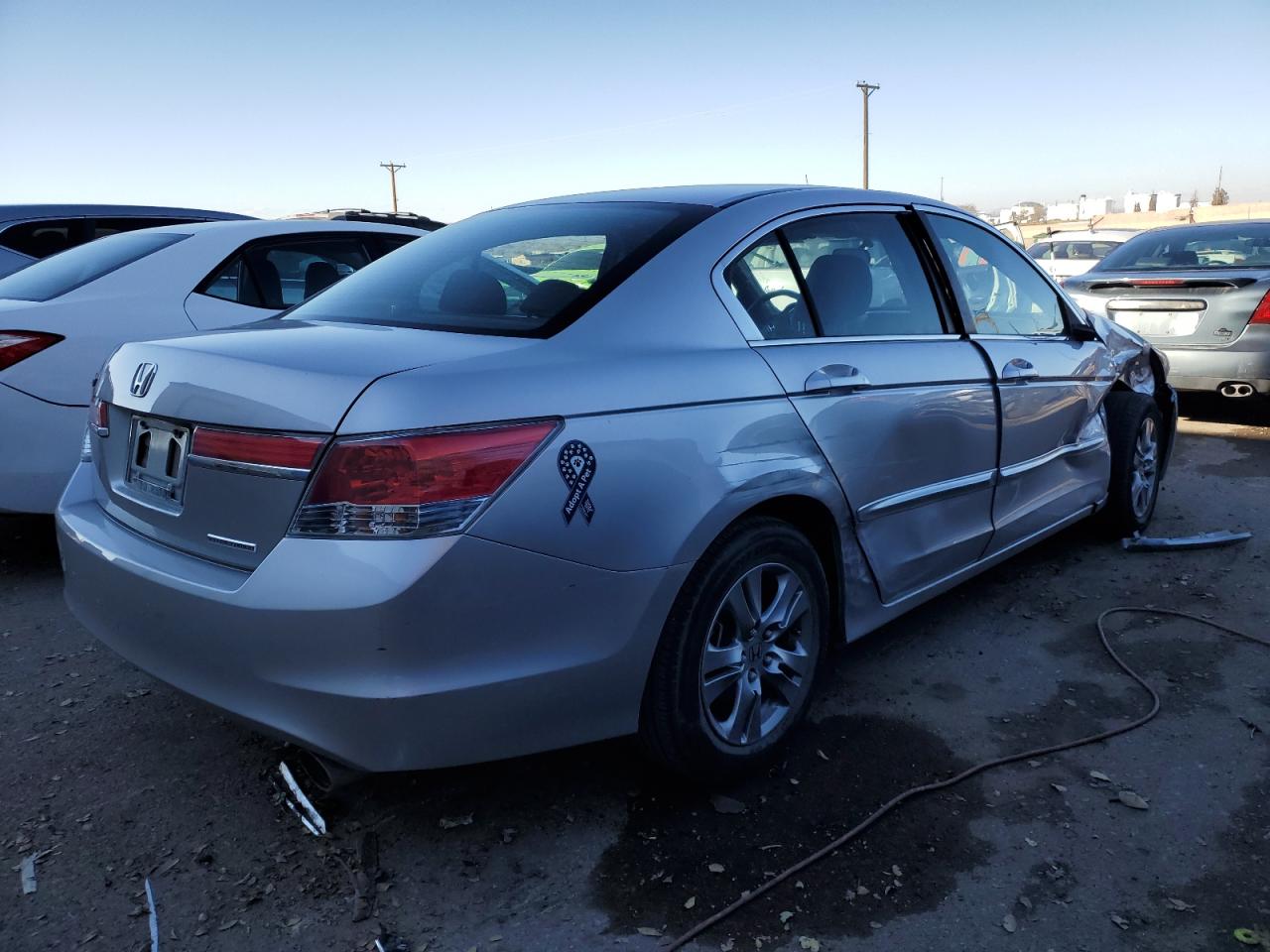 Image 3 of 2011 HONDA ACCORD SE 2011 with VIN 1HGCP2F68BA118957