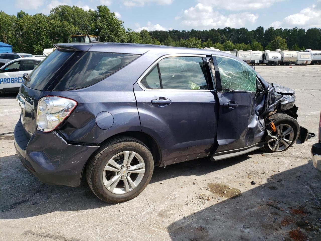 Image 3 of 2013 CHEVROLET EQUINOX LS 2013 with VIN 2GNALBEK4D6254204