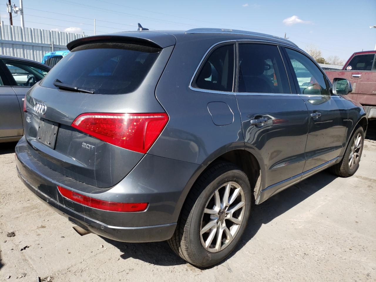 Image 3 of 2012 AUDI Q5 PREMIUM PLUS 2012 with VIN WA1LFAFP0CA127880