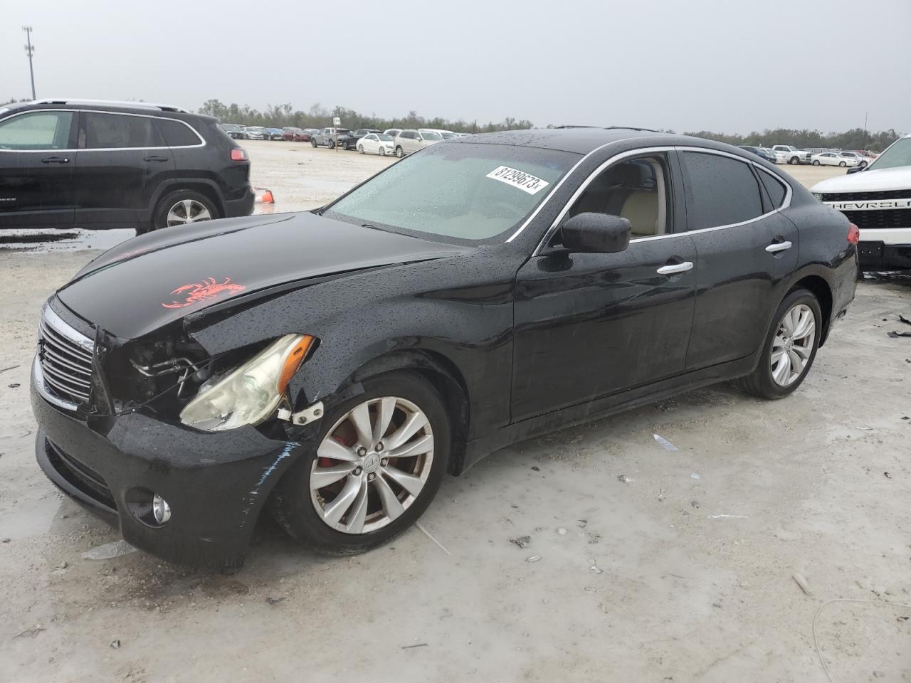 Image 1 of 2011 INFINITI M37 X 2011 with VIN JN1BY1AR9BM371841